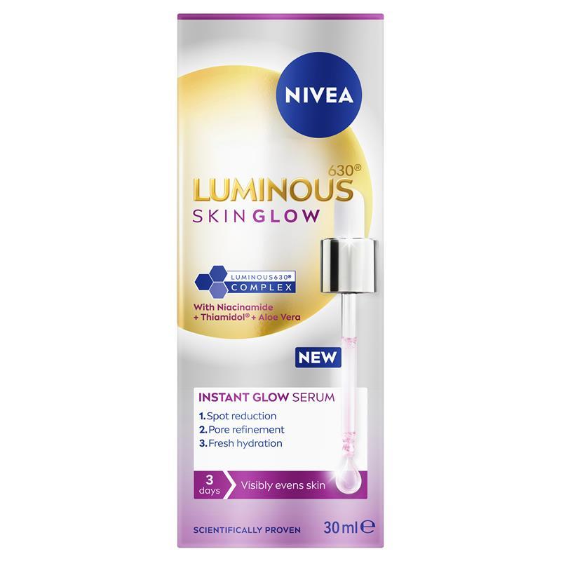 NIVEA Luminous 630 Skin Glow Serum 30ml
