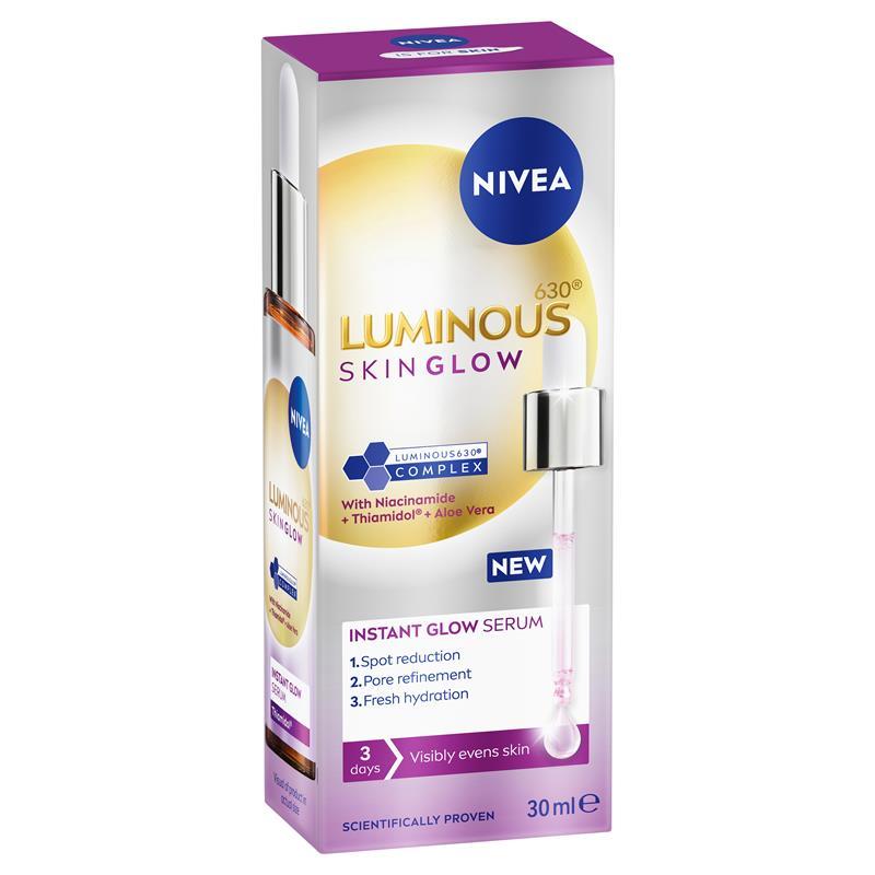 NIVEA Luminous 630 Skin Glow Serum 30ml
