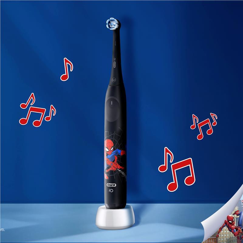 Oral B Electric Toothbrush iO 2 Kids Clean & Gentle Spiderman Black