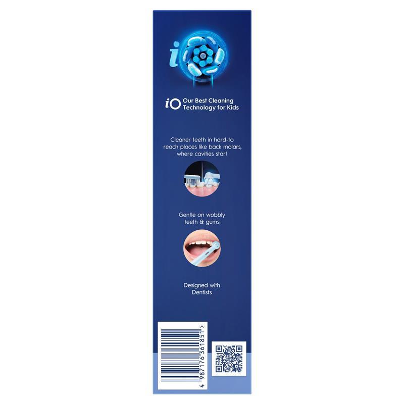 Oral B Electric Toothbrush iO 2 Kids Clean & Gentle Stitch Blue