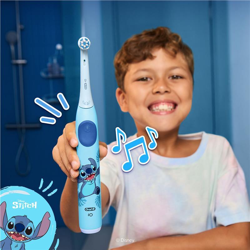Oral B Electric Toothbrush iO 2 Kids Clean & Gentle Stitch Blue