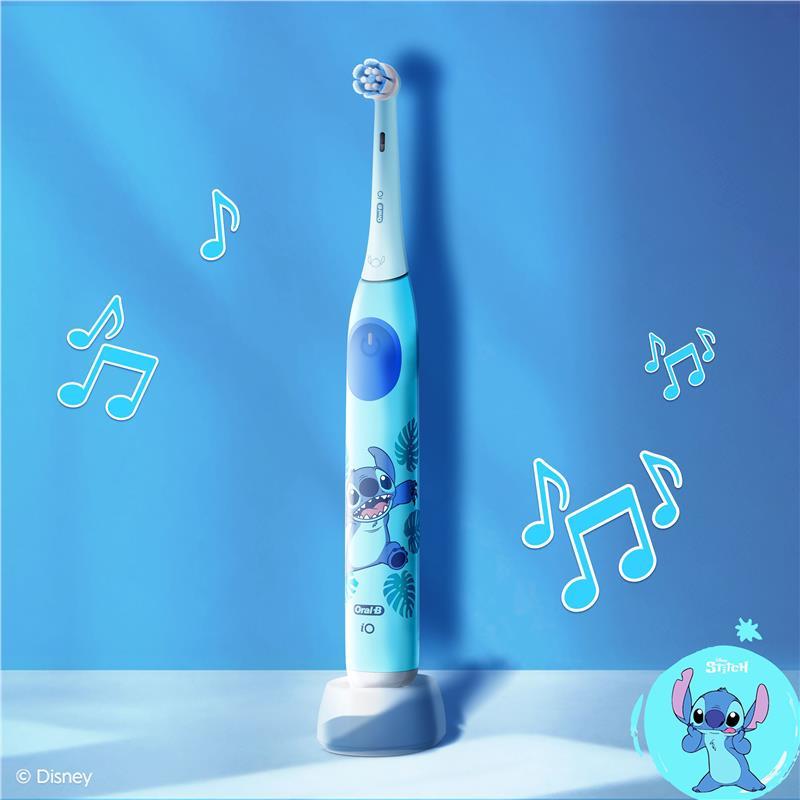 Oral B Electric Toothbrush iO 2 Kids Clean & Gentle Stitch Blue