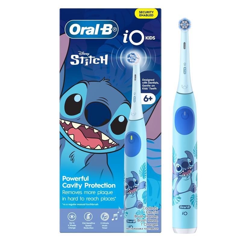 Oral B Electric Toothbrush iO 2 Kids Clean & Gentle Stitch Blue