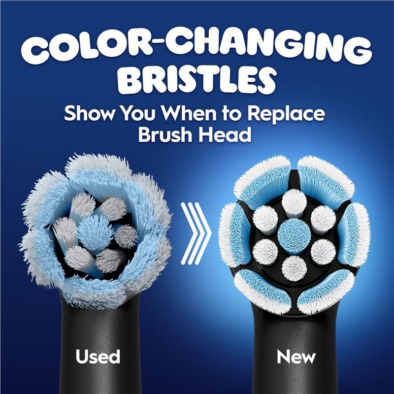Oral B Electric Toothbrush iO Kids Clean & Gentle Spiderman Refills Black 2 Pack