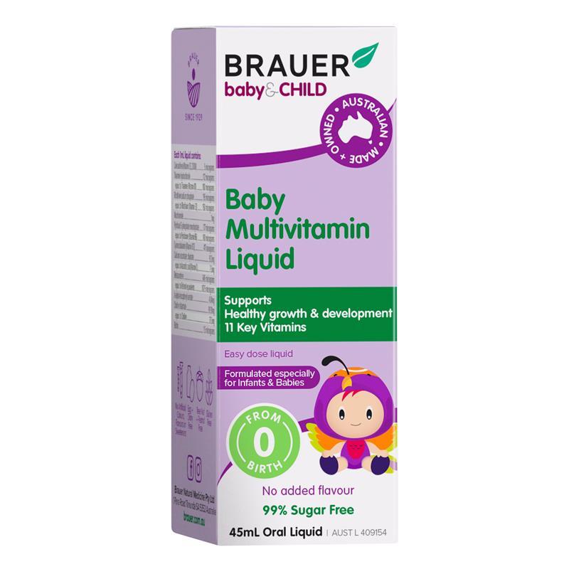 Brauer Baby & Child Liquid Multivitamin 45ml