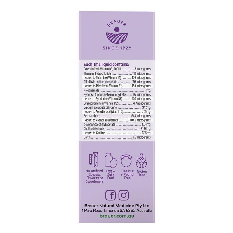 Brauer Baby & Child Liquid Multivitamin 45ml