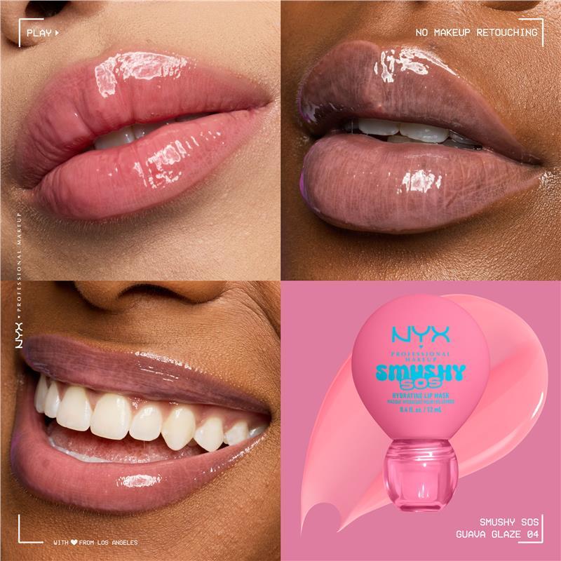 NYX Professional Makeup Smushy SOS Lip Mask Guava Glaze