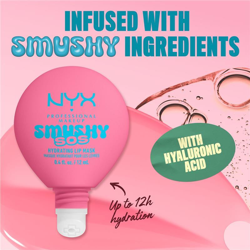 NYX Professional Makeup Smushy SOS Lip Mask Guava Glaze