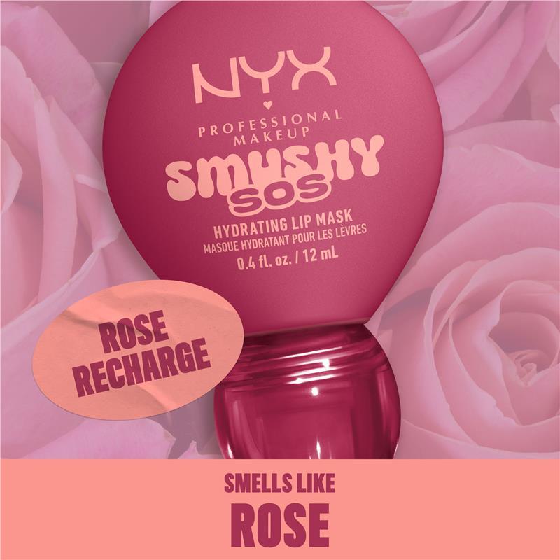 NYX Professional Makeup Smushy SOS Lip Mask Rose Recharge