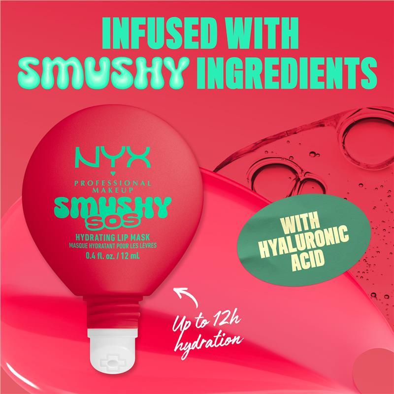 NYX Professional Makeup Smushy SOS Lip Mask Red-Y 2 Chill