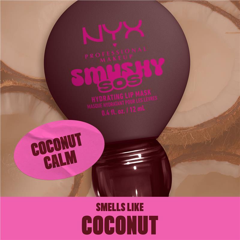 NYX Professional Makeup Smushy SOS Lip Mask Coconut Calm