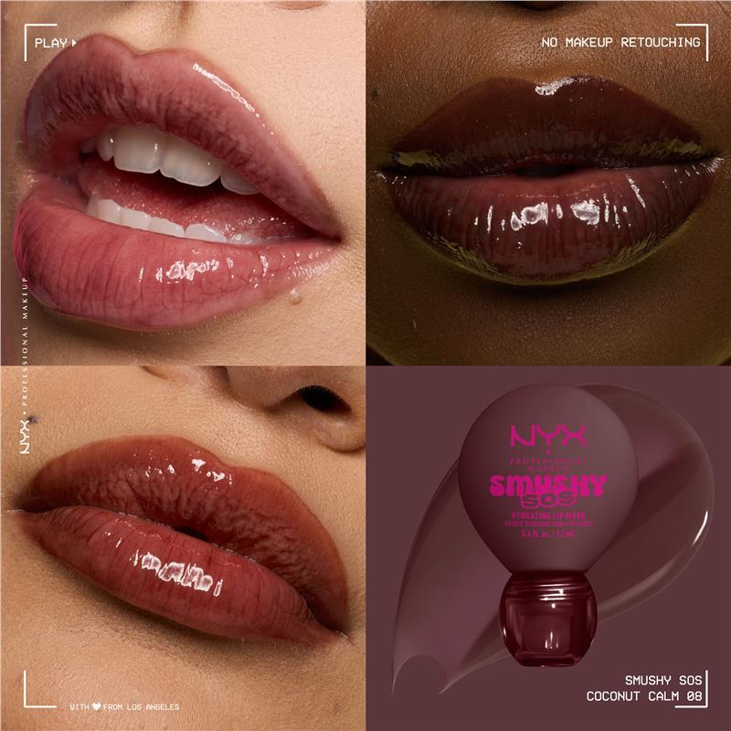 NYX Professional Makeup Smushy SOS Lip Mask Coconut Calm