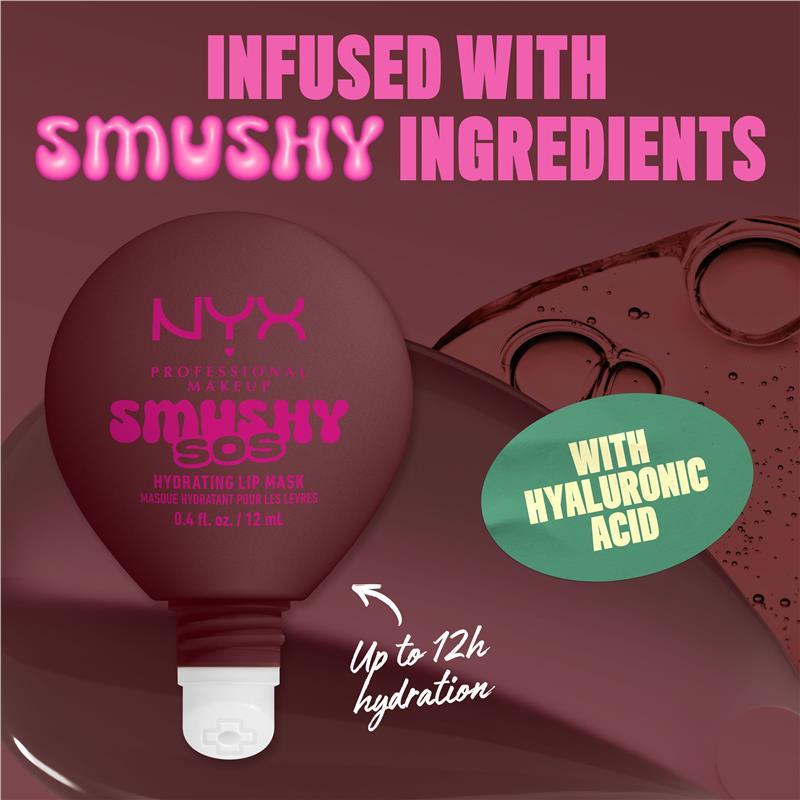 NYX Professional Makeup Smushy SOS Lip Mask Coconut Calm