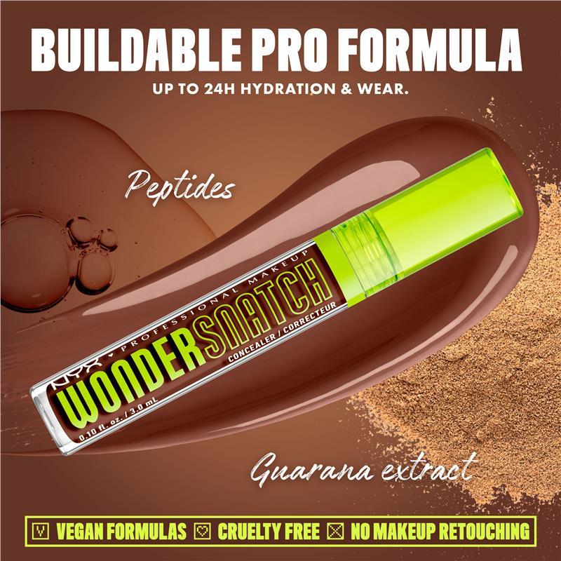 NYX Professional Makeup Wonder Snatch Concealer Deep Walnut