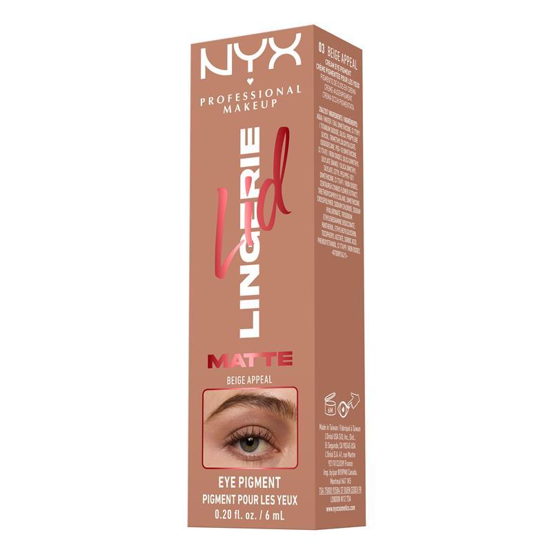 NYX Professional Makeup Lid Lingerie Cream Eye Pigment Beige Appeal