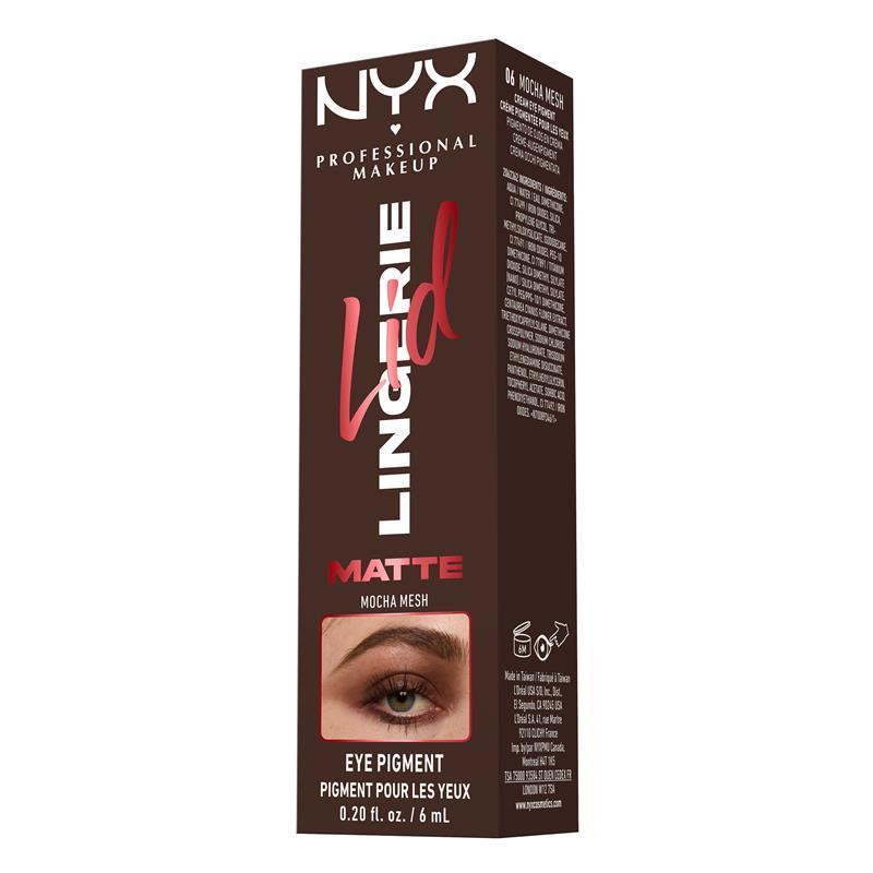 NYX Professional Makeup Lid Lingerie Cream Eye Pigment Mocha Mesh