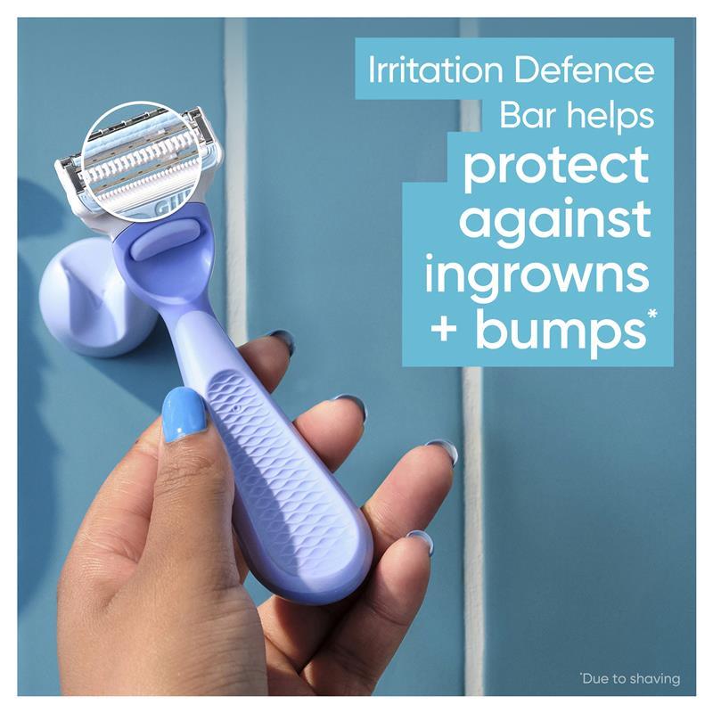 Gillette Venus For Pubic Hair & Skin Razor Handle + 2 Blades