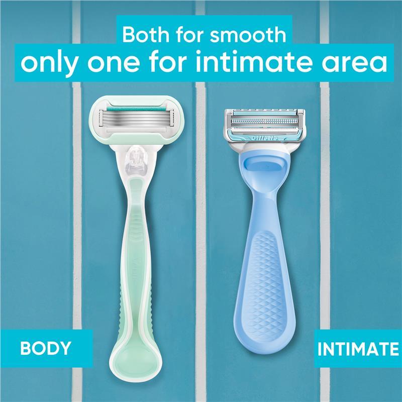 Gillette Venus Sensitive + Intimate Razor Dual Pack
