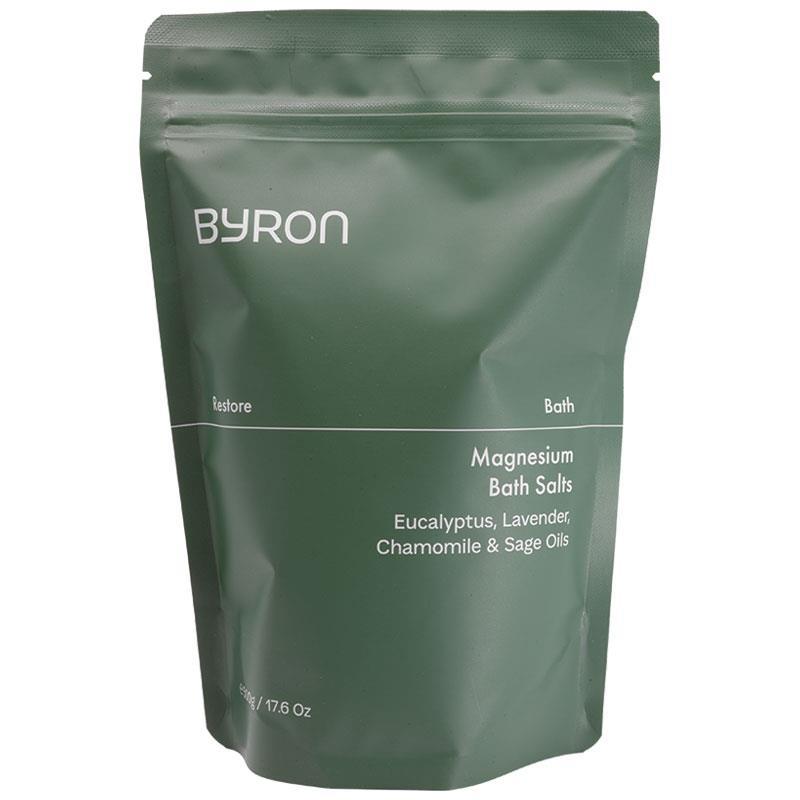Byron Bath Salts Restore Eucalyptus Chamomile 500g