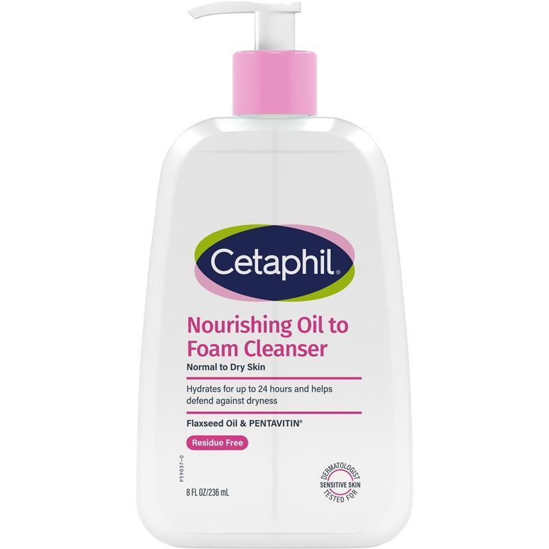 Cetaphil Nourishing Oil To Foam Cleanser 236ml