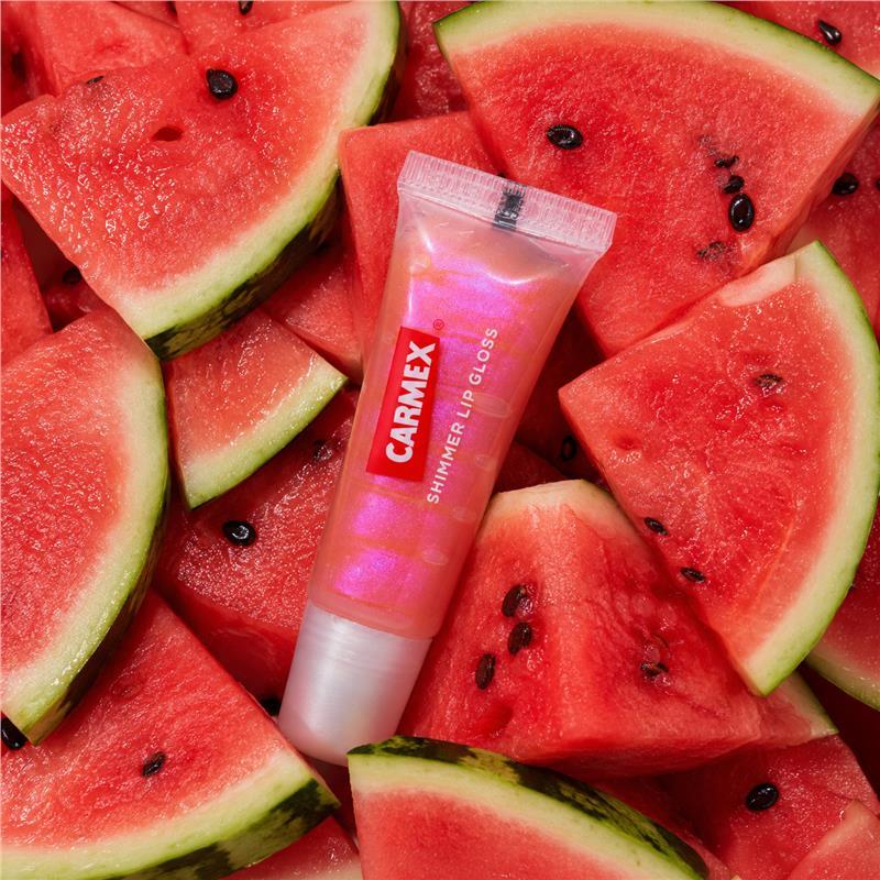 Carmex Lip Gloss with Shimmer Tube Watermelon 10g