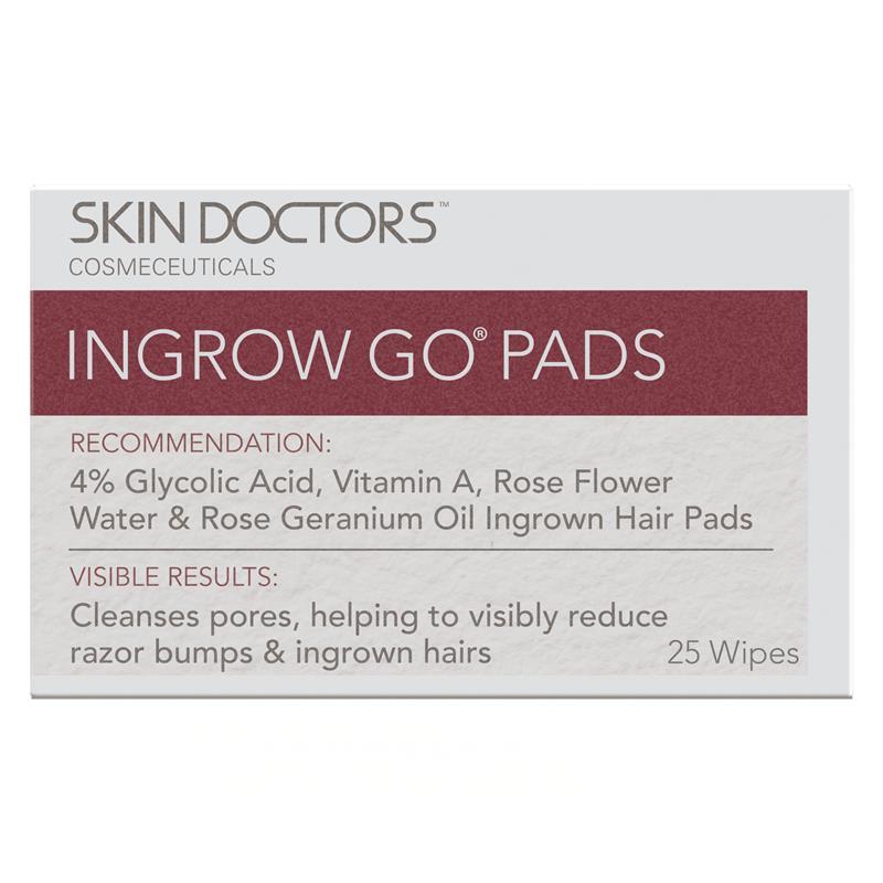 Skin Doctors InGrow Go Pads 25 Pack