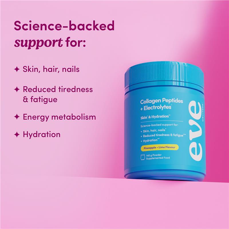 Eve Wellness Collagen Peptides + Electrolytes 140g