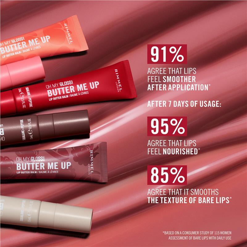 Rimmel Oh My Gloss! Butter Me Up Lip Butter Mocktail Collection 010 Apricello