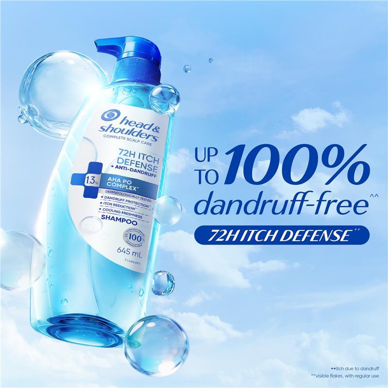 Head & Shoulders 72 Hour Itch Defence Shampoo 345ml