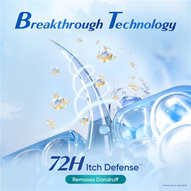 Head & Shoulders 72 Hour Itch Defence Shampoo 345ml