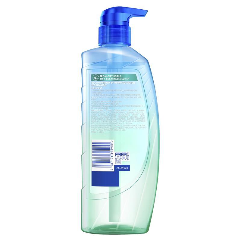 Head & Shoulders 72 Hour Oil Control Shampoo 645ml