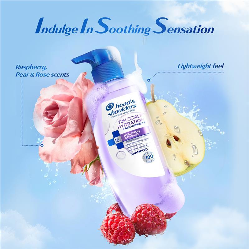 Head & Shoulders 72 Hour Deep Hydration Shampoo 345ml
