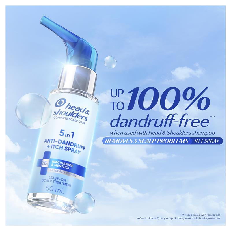 Head & Shoulders 72 Hour Itch Defence Spray 50ml