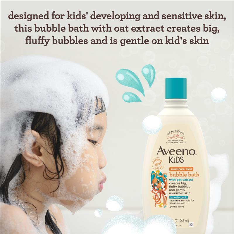 Aveeno Kids Bubble Bath 568mL