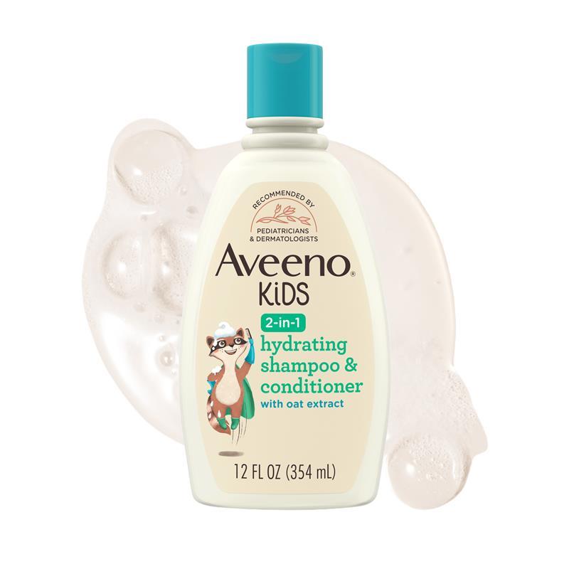 Aveeno Kids 2-in-1 Hydrating Shampoo & Cond 354mL