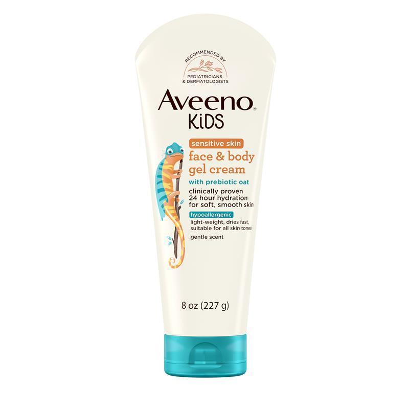 Aveeno Kids Face & Body Gel Cream 227g