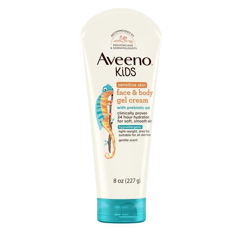 Aveeno Kids Face & Body Gel Cream 227g