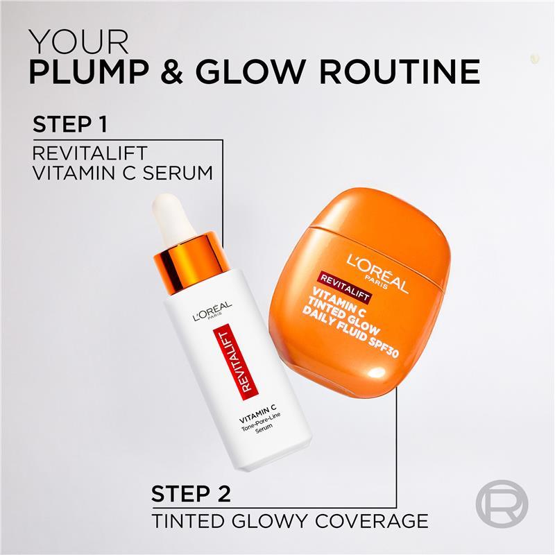 L'Oreal Paris Revitalift Clinical Vit C Fluid Tinted SPF30