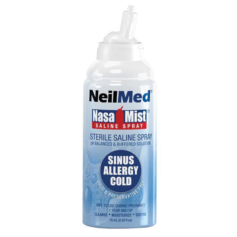 NeilMed NasaMist Isotonic Saline Spray 75ml