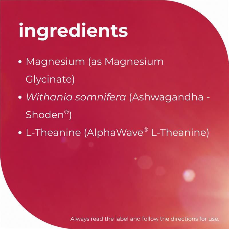 Nature's Way Magnesium Glycinate + Calm 60 Tablets Exclusive Size