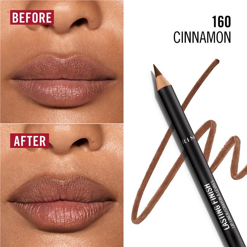 Rimmel London Lasting Finish Lip Liners Iconic Nude Collection Cinnamon #160