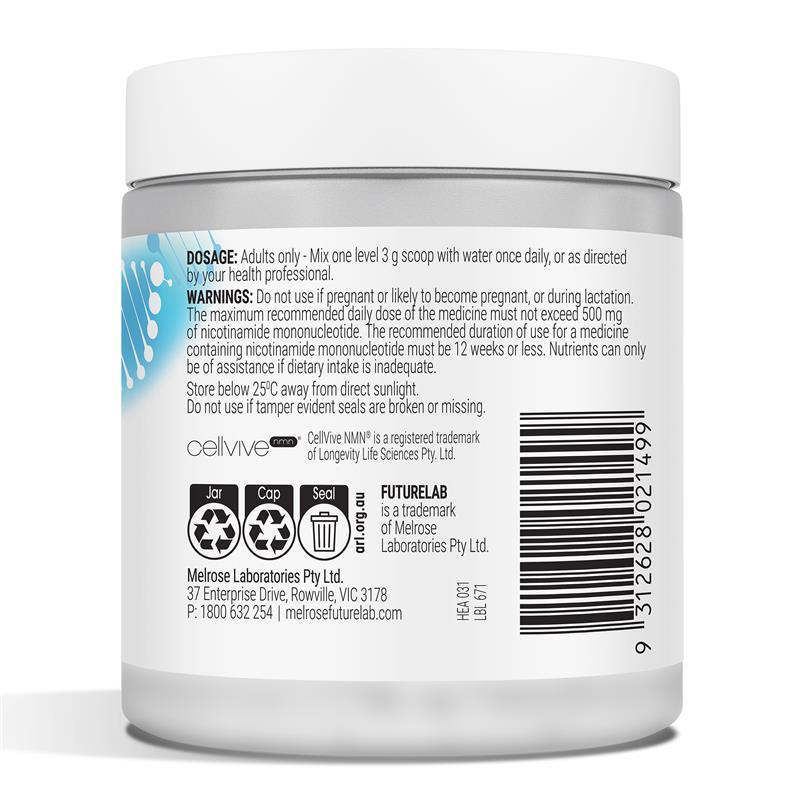 Melrose FutureLab NMN 500mg 90g Powder 