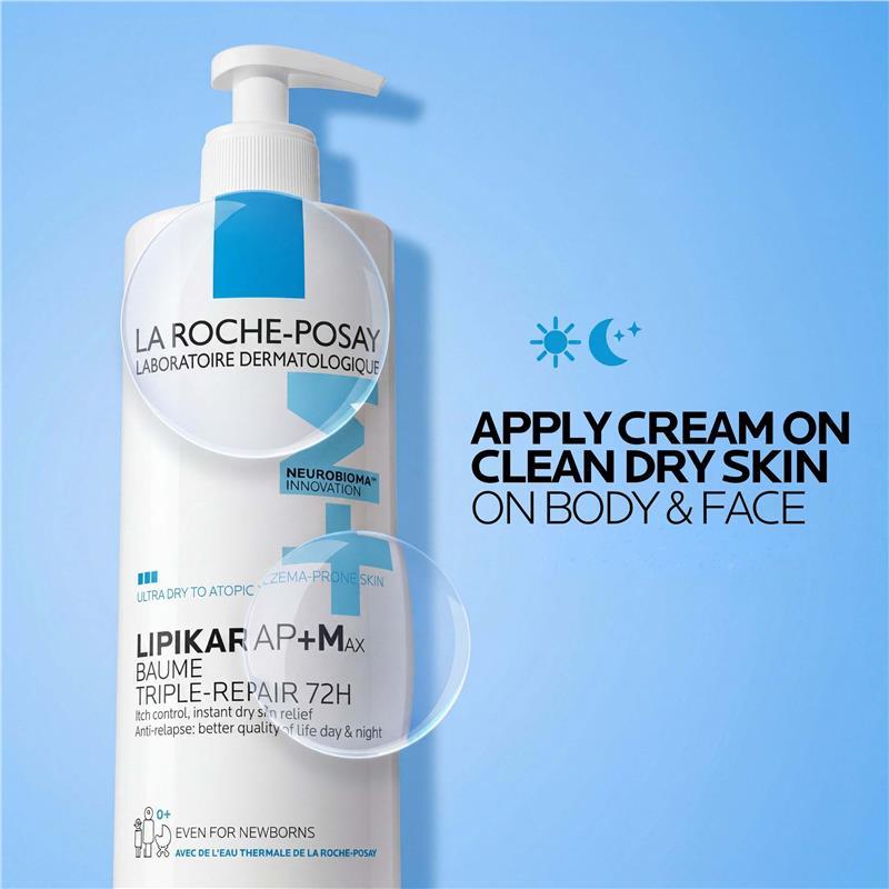La Roche Posay Lipikar Baume AP + MAX Body Balm 400ml