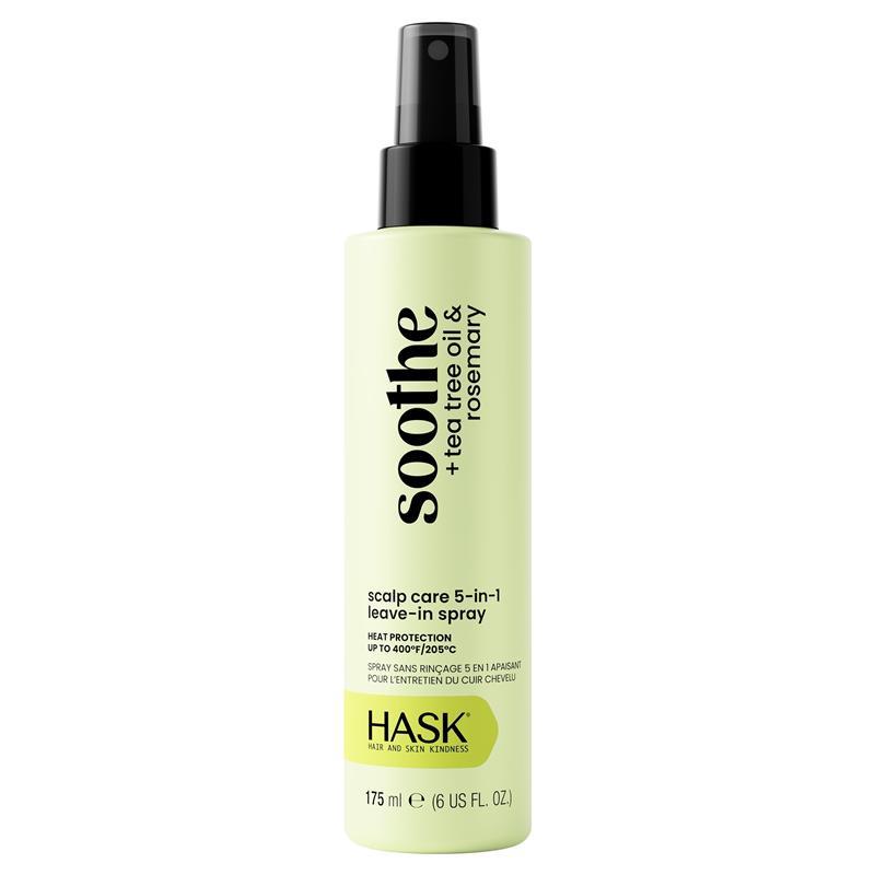 Hask Soothe + Tea Tree Oil & Rosemary Scalp Care Leave-In Spray 175ml