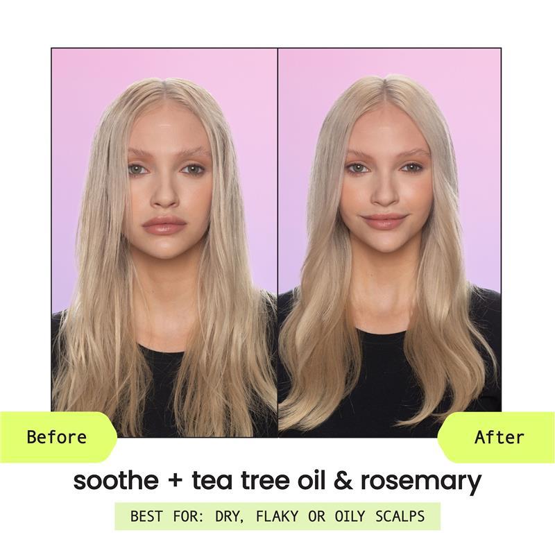 Hask Soothe + Tea Tree Oil & Rosemary Scalp Care Leave-In Spray 175ml