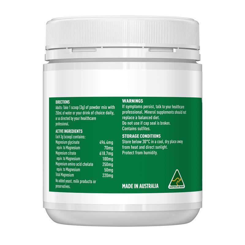 Healthy Care Ultra Magnesium Triple Complex 300g Powder