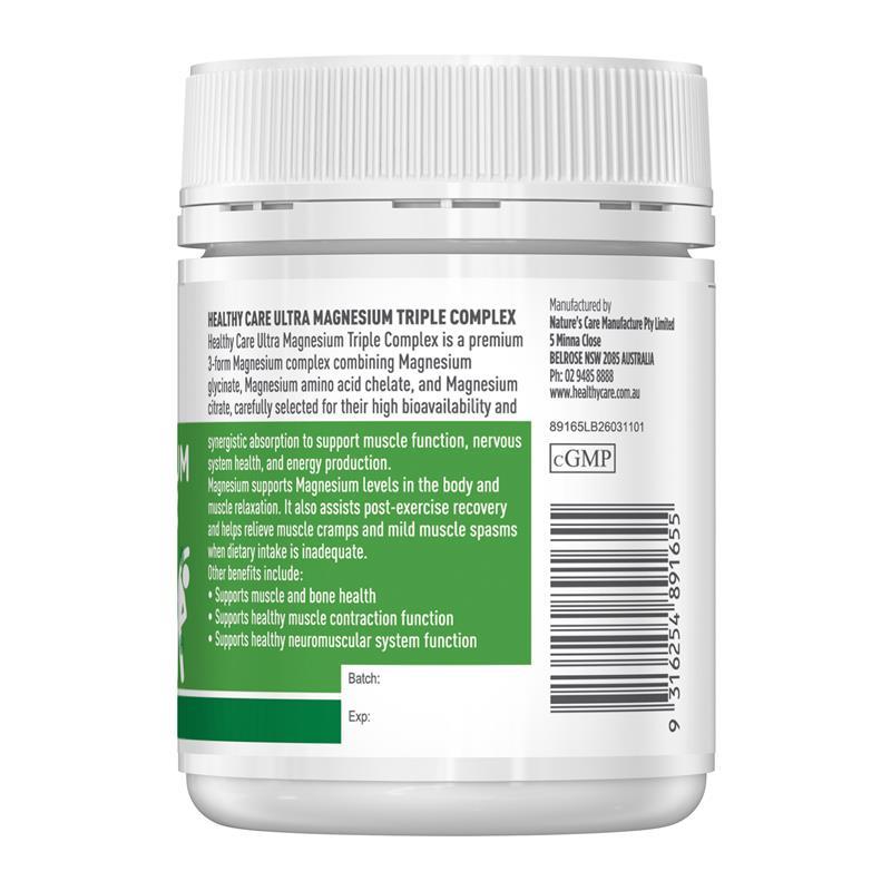 Healthy Care Ultra Magnesium Triple Complex 60 Tablets