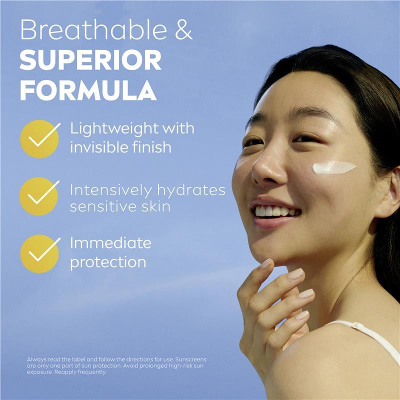 NIVEA Sun UV Face Sensitive SPF50+ 40ml