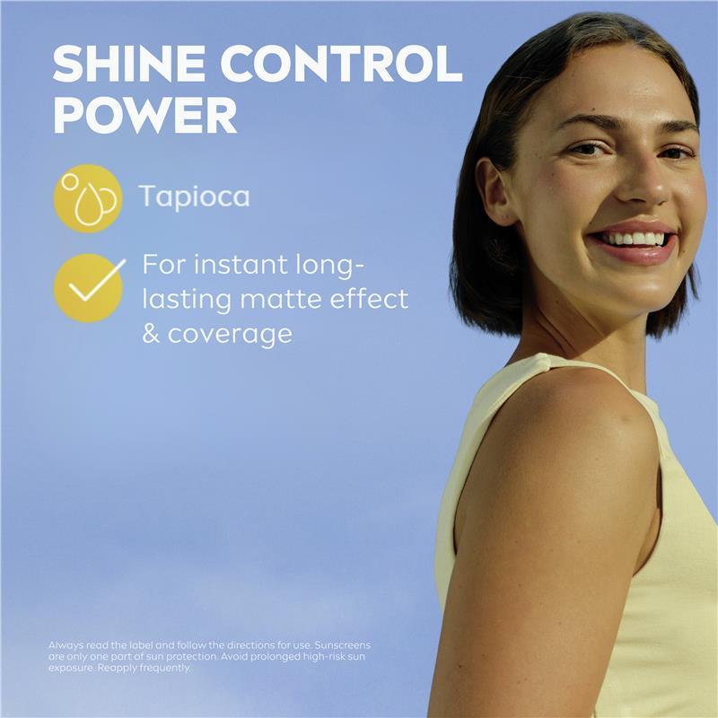 NIVEA Sun UV Face Shine Control SPF50+ Light Tinted 40ml