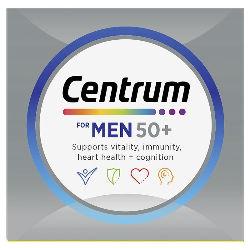 Centrum Multivitamin For Men 50+ 120 Tablets Exclusive Size